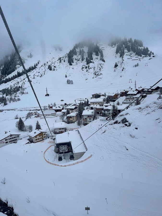 Ski Lodge Lage The Arlberg Motel Stuben Austria
